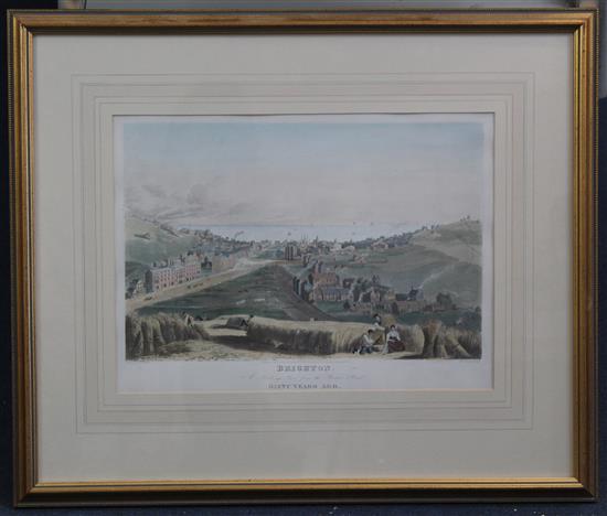 I Bruce View of Brighton from the Old Steine,